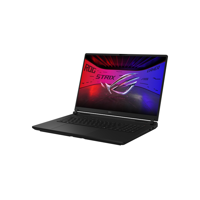 ASUS ROG Strix SCAR 18 G835LX-SA168W Intel Core Ultra 9 275HX Ordinateur portable 45,7 cm (18") WQXGA 64 Go DDR5-SDRAM 2 To SSD NVIDIA GeForce RTX 5090 Wi-Fi 7 (802.11be) Windows 11 Home Noir