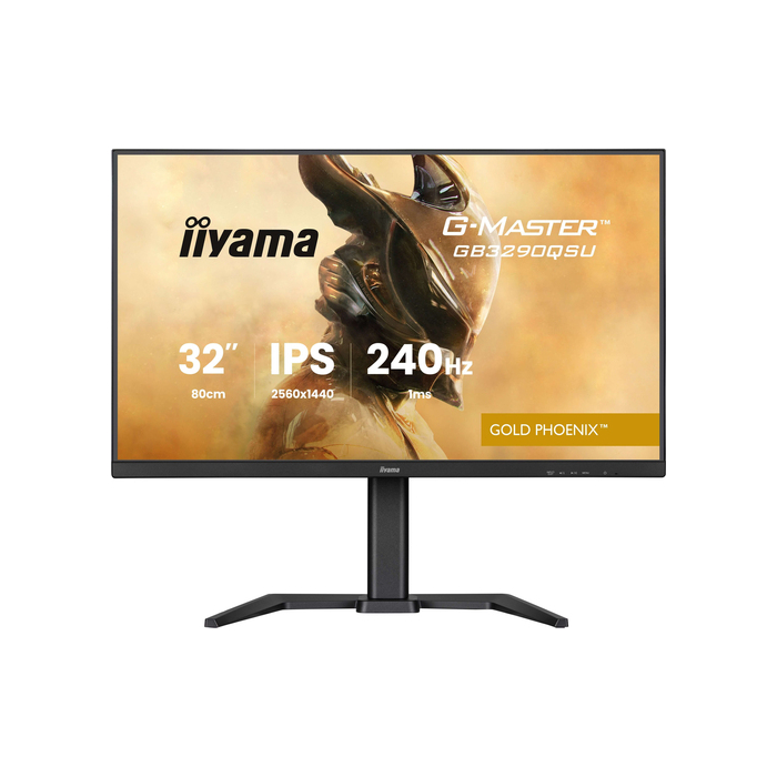 iiyama G-MASTER GB3290QSU-B1 écran plat de PC 80 cm (31.5") 2560 x 1440 pixels Quad HD LED Noir
