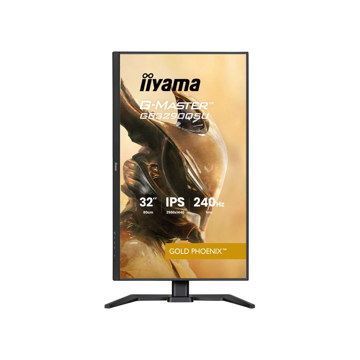 iiyama G-MASTER GB3290QSU-B1 écran plat de PC 80 cm (31.5") 2560 x 1440 pixels Quad HD LED Noir