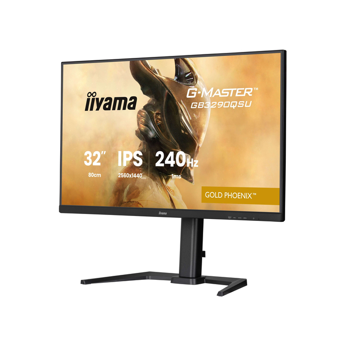 iiyama G-MASTER GB3290QSU-B1 écran plat de PC 80 cm (31.5") 2560 x 1440 pixels Quad HD LED Noir