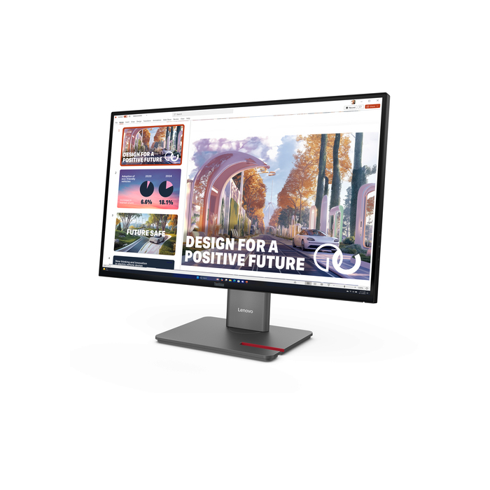 Lenovo ThinkVision P27QD-40 LED display 68,6 cm (27") 2560 x 1440 pixels Wide Quad HD Noir