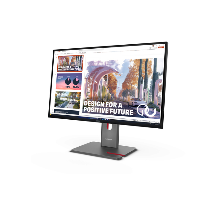 Lenovo ThinkVision P27QD-40 LED display 68,6 cm (27") 2560 x 1440 pixels Wide Quad HD Noir