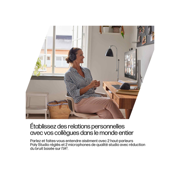 HP EliteStudio 8 All-in-One G1i 23.8 inch Desktop AI PC Wolf Pro Security Edition Intel Core Ultra 7 60,5 cm (23.8") 1920 x 1080 pixels PC All-in-One 16 Go DDR5-SDRAM Windows 11 Pro Wi-Fi 6E (802.11ax)