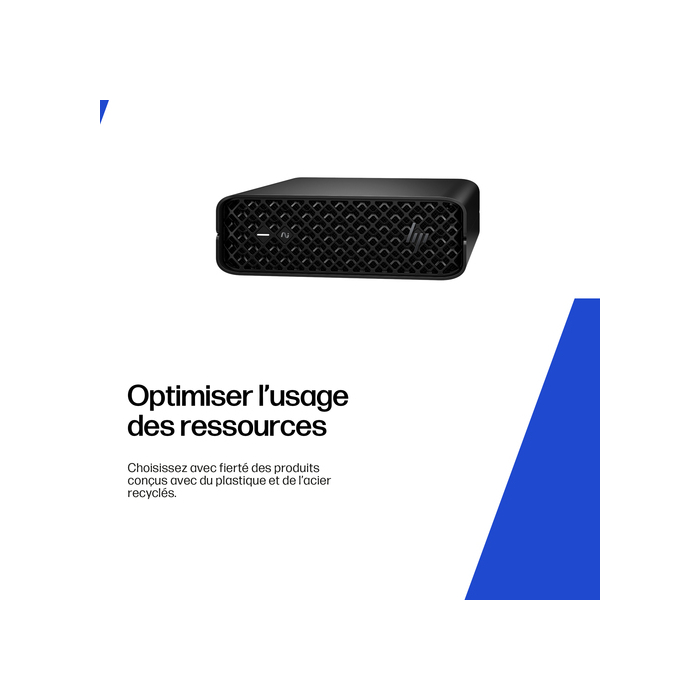 HP Z2 Mini G1i Workstation Desktop PC Intel Core Ultra 7 265 16 Go DDR5-SDRAM Windows 11 Pro Mini PC Station de travail AI PC, AI Workstation Noir