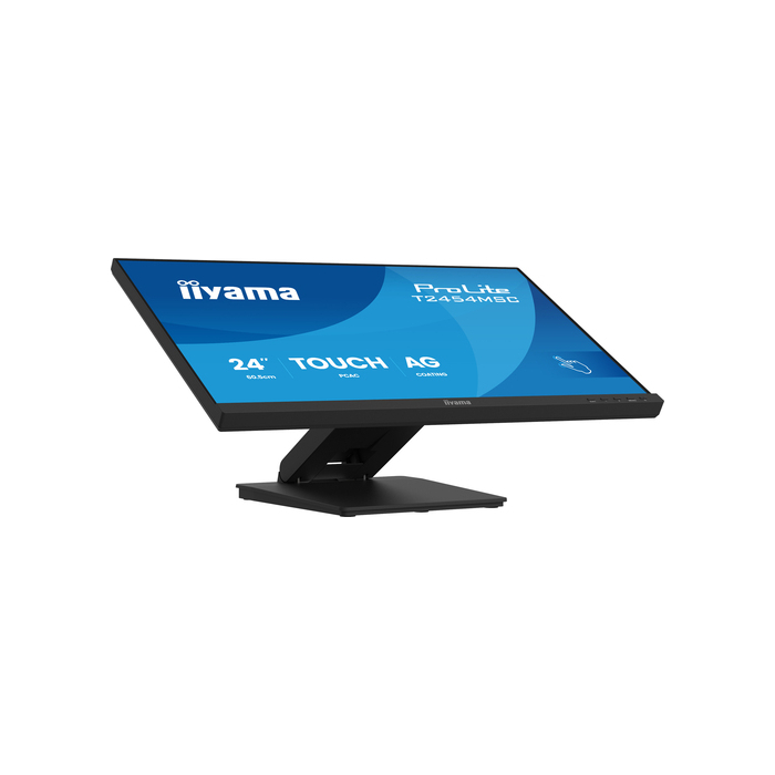 iiyama ProLite T2454MSC-B3AG écran plat de PC 60,5 cm (23.8") 1920 x 1080 pixels Full HD LED Écran tactile Multi-utilisateur Noir