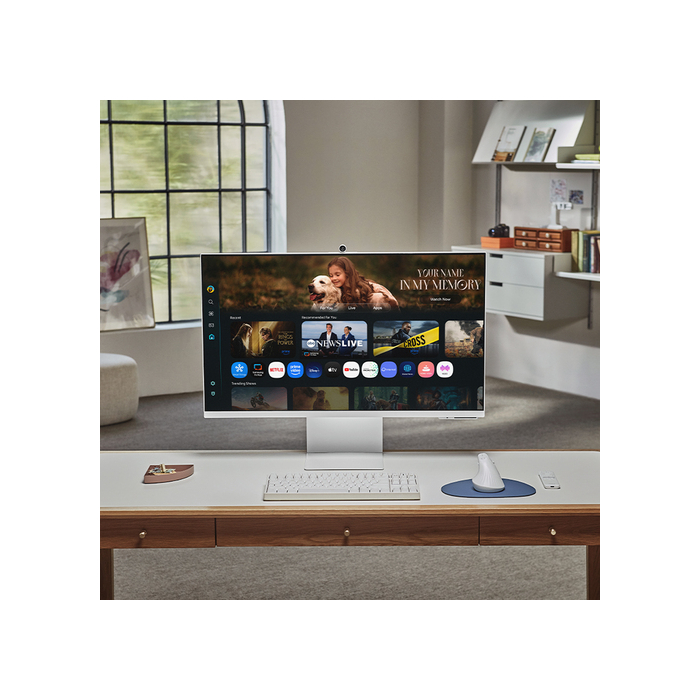 Samsung M8 M80F écran plat de PC 81,3 cm (32") 3840 x 2160 pixels 4K Ultra HD LCD Blanc