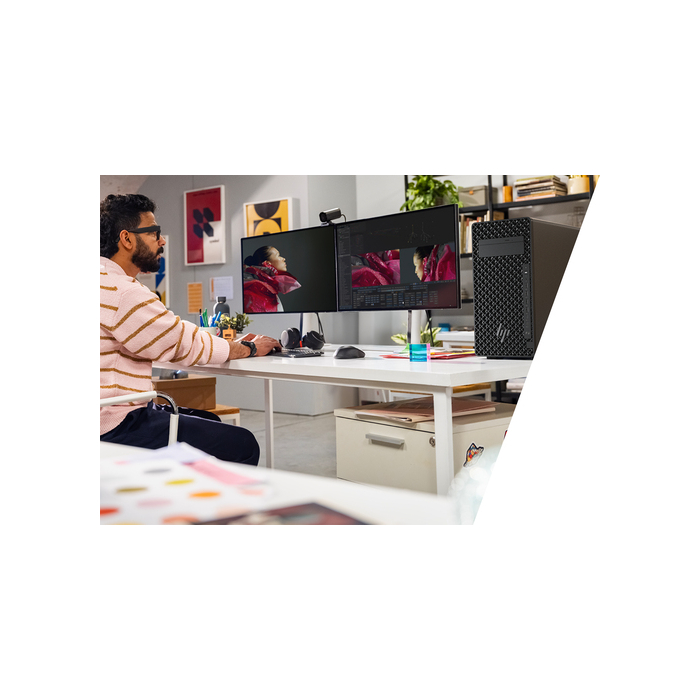 HP Z2 Tower G1i Intel Core Ultra 7 265 16 Go DDR5-SDRAM 1 To SSD Windows 11 Pro Station de travail AI PC, AI Workstation Noir