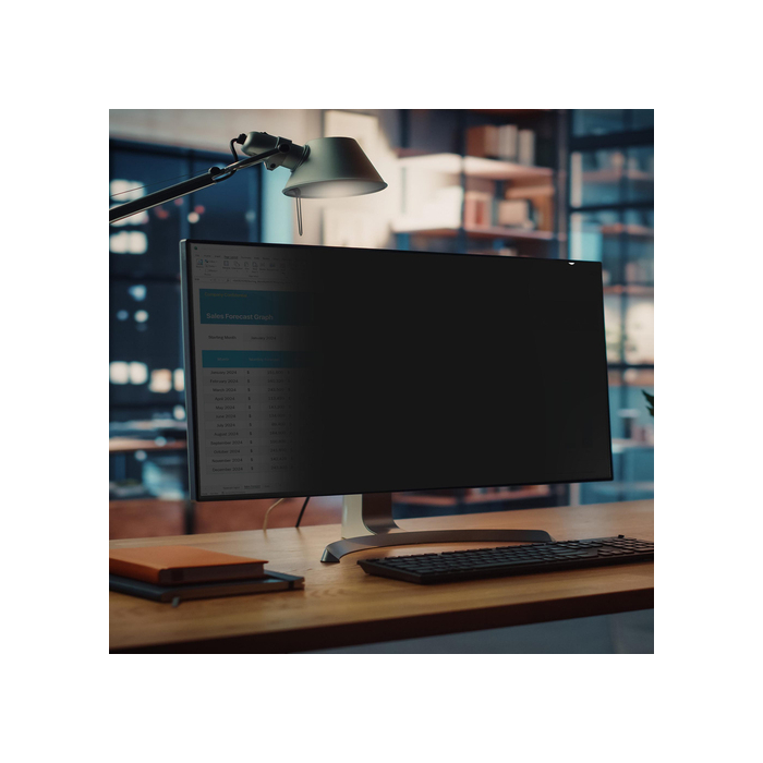 StarTech.com Filtre de Confidentialité pour Écran Incurvé Ultra-Large Dell U3824DW 21:9, Filtre Double Face Mat/Brillant, Protecteur d'Écran pour Moniteur d'Ordinateur, Conforme TAA