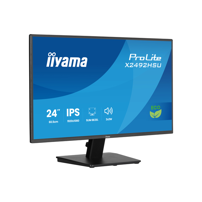 iiyama ProLite X2492HSU-B1 écran plat de PC 61 cm (24") 1920 x 1080 pixels Full HD LED Noir