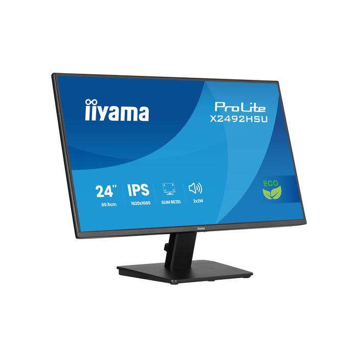 iiyama ProLite X2492HSU-B1 écran plat de PC 61 cm (24") 1920 x 1080 pixels Full HD LED Noir