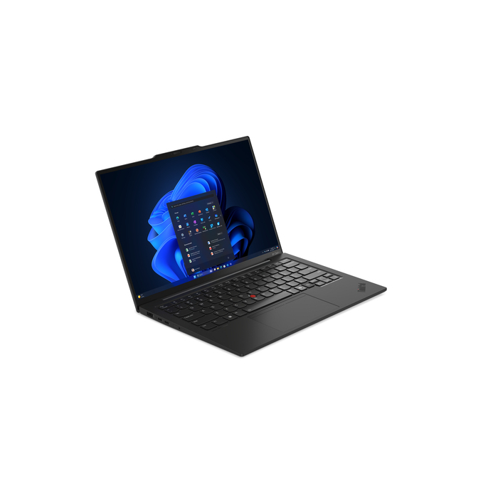 Lenovo ThinkPad X1 Carbon Gen 13 Aura Edition Intel Core Ultra 7 255U Ordinateur portable 35,6 cm (14") WUXGA 16 Go LPDDR5x-SDRAM 512 Go SSD Wi-Fi 6E (802.11ax) Windows 11 Pro Français Noir