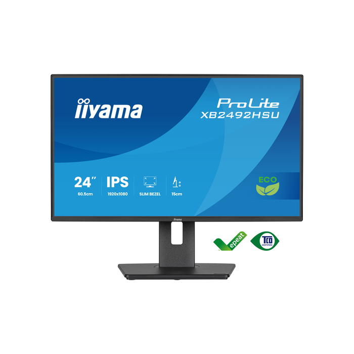 iiyama ProLite XB2492HSU-B1 écran plat de PC 61 cm (24") 1920 x 1080 pixels Full HD LED Noir