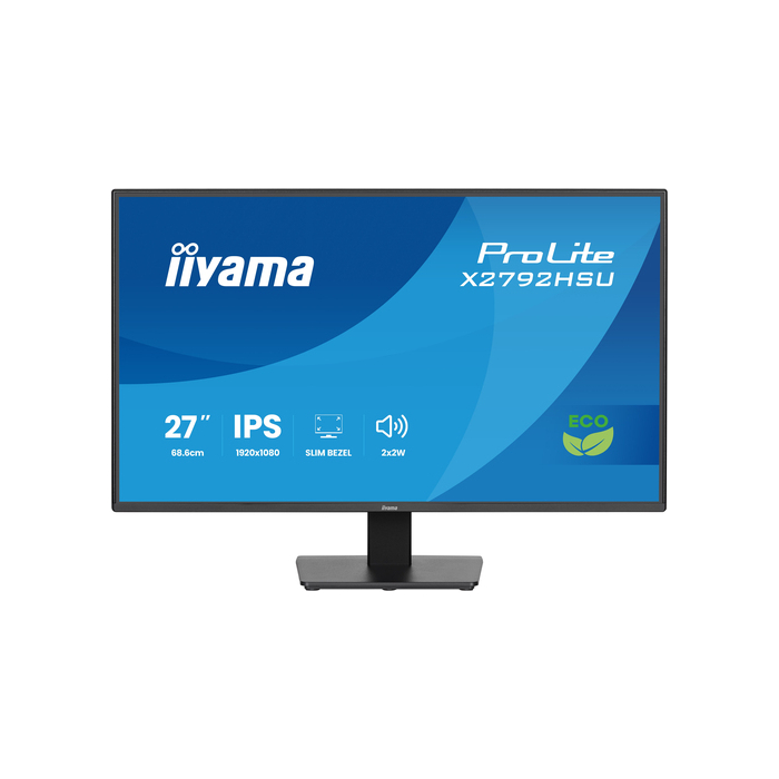 iiyama ProLite X2792HSU-B1 écran plat de PC 68,6 cm (27") 1920 x 1080 pixels Full HD LED Noir