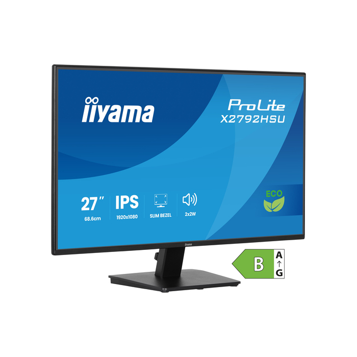 iiyama ProLite X2792HSU-B1 écran plat de PC 68,6 cm (27") 1920 x 1080 pixels Full HD LED Noir