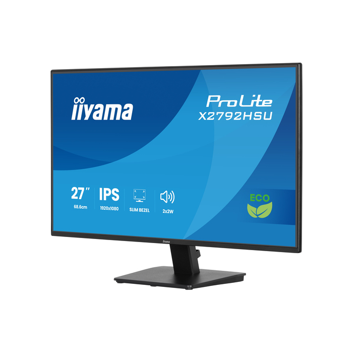 iiyama ProLite X2792HSU-B1 écran plat de PC 68,6 cm (27") 1920 x 1080 pixels Full HD LED Noir
