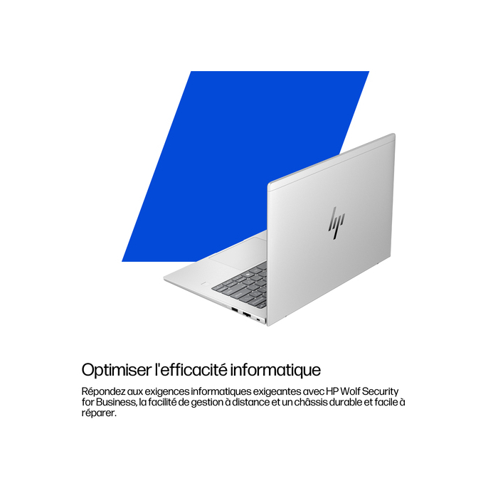 HP EliteBook 6 G1i 16 AI Intel Core Ultra 7 255U - 512GB SSD 16GB - 1920 x 1200 - Aluminium argent - W11P