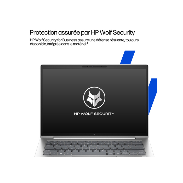 HP EliteBook 6 G1i 16 AI Intel Core Ultra 7 255U - 512GB SSD 16GB - 1920 x 1200 - Aluminium argent - W11P