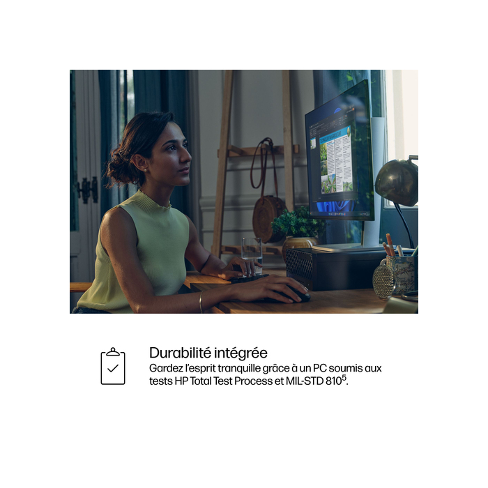 HP ProDesk 4 SFF G1i Desktop AI PC Intel Core Ultra 7 265 16 Go DDR5-SDRAM 512 Go SSD Windows 11 Pro Noir