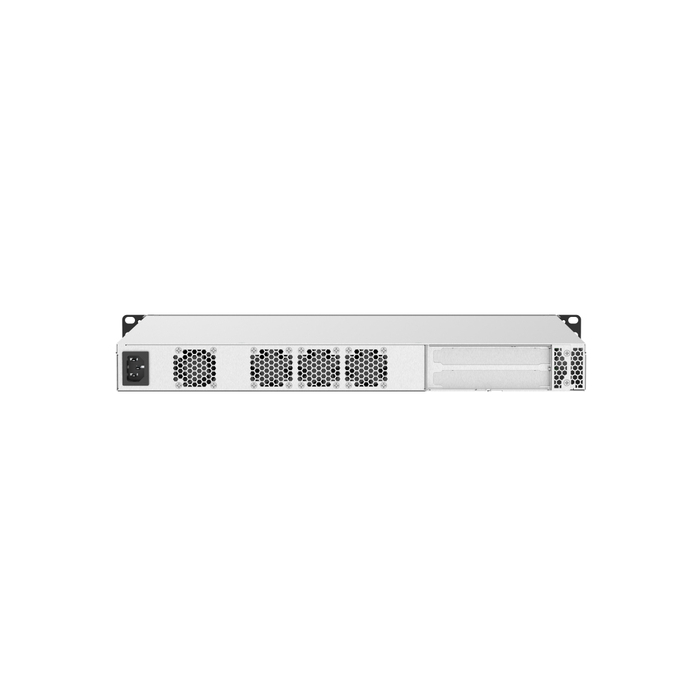 QNAP QGD-1602P Géré L2 2.5G Ethernet (100/1000/2500) Connexion Ethernet, supportant l'alimentation via ce port (PoE) Noir, Gris