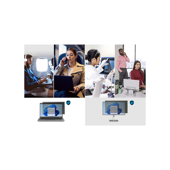 KENSINGTON - SECURITY Kensington Filtre de confidentialité amovible à 2 directions pour écrans 23,8" 16:9