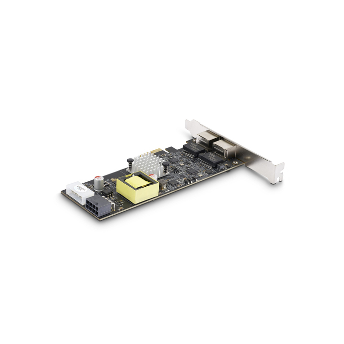 StarTech.com Carte Réseau PCIe à 1 Port 2,5 Gbps NBASE-T, Intel® I225-V, Carte Réseau pour Ordinateur à Port Unique, Carte Réseau Ethernet MultiGigabit, Carte LAN Serveur PCI Express