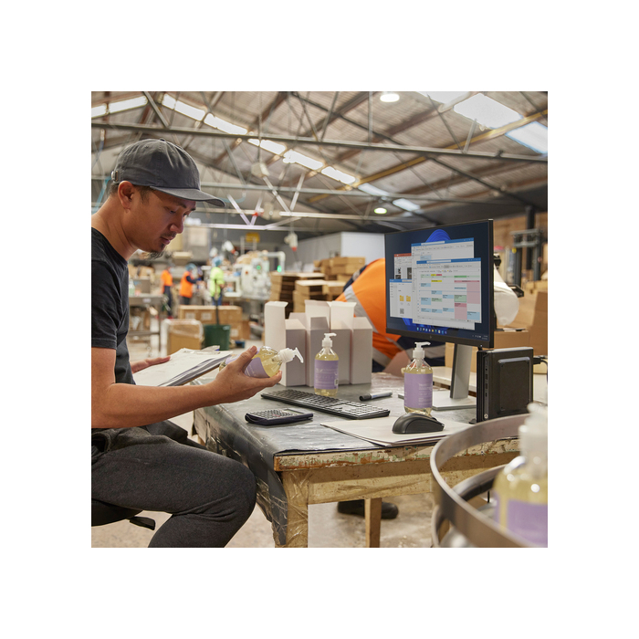 HP Pro Mini 400 G9 Intel® Core™ i5 i5-14500T 16 Go DDR5-SDRAM 512 Go SSD Windows 11 Pro Mini PC Noir