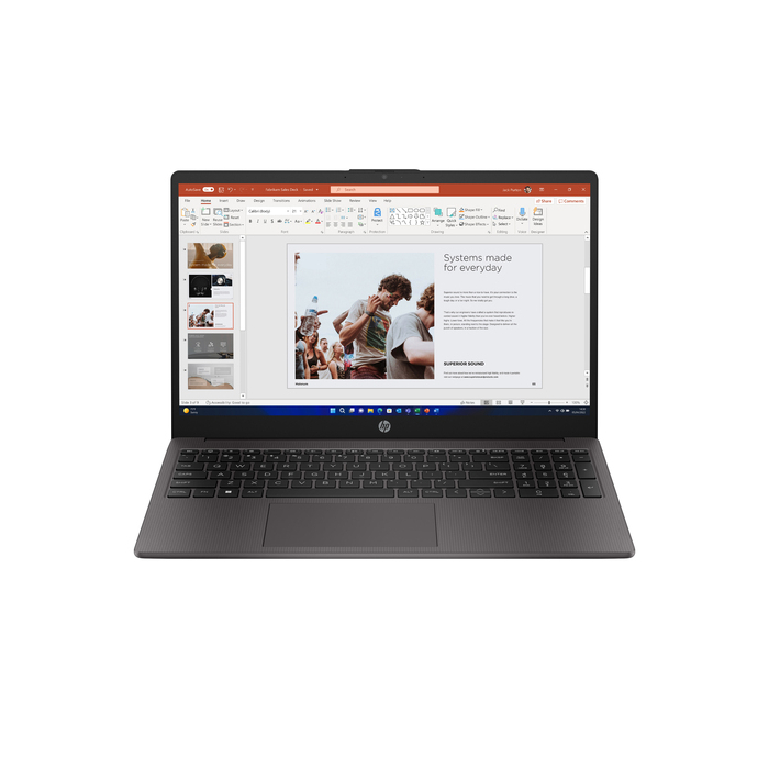 HP 250 G10 Intel Core i3-1315U 15,6" 8 Go 256 Go Wi-Fi 6 Windows 11 Home Noir