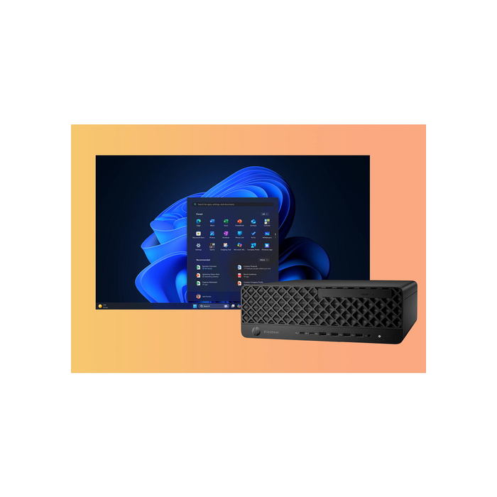 HP EliteDesk 8 SFF G1i Desktop AI PC Wolf Pro Security Edition 1 To SSD Windows 11 Pro Noir