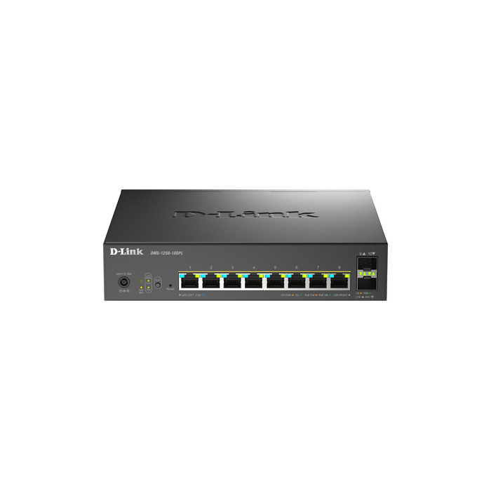 D-Link 10-Port Multi-Gigabit Smart Managed PoE Géré