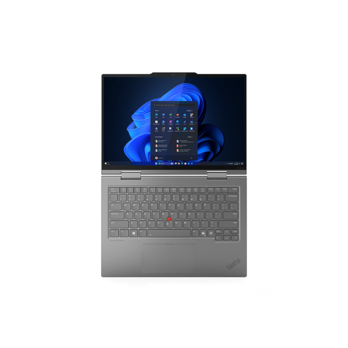 Lenovo ThinkPad X1 2-in-1 Gen 10 Aura Edition Intel Core Ultra 5 225U Hybride (2-en-1) 35,6 cm (14") Écran tactile WUXGA 16 Go LPDDR5x-SDRAM 512 Go SSD Wi-Fi 6E (802.11ax) Windows 11 Pro Français Gris