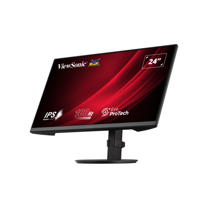 Viewsonic VA VA2408-HDJ écran plat de PC 61 cm (24") 1920 x 1080 pixels Full HD LED Noir