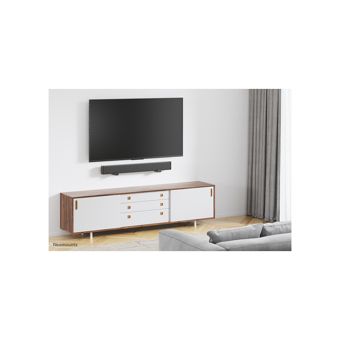 NEOMOUNTS PRODUCTS EUR Neomounts AWL29-550BL1 Support mural pour vidéobar/barre de son - max 15 kg - universel