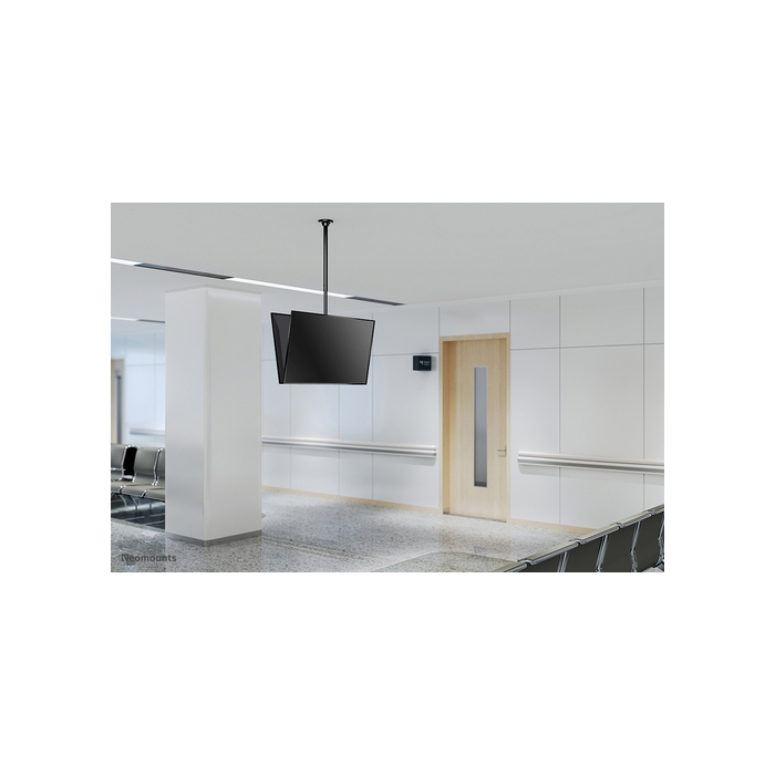NEOMOUNTS PRODUCTS EUR Neomounts FPMA-C340DBLACK Support de plafond pour écran de 32-75" - h106-156 cm