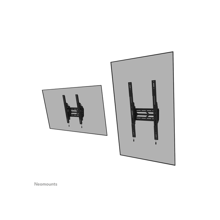 NEOMOUNTS PRODUCTS EUR Neomounts WL35S-950BL19 Support mural robuste pour écran 55-115" - inclinable - verrouillable - paysage et portrait