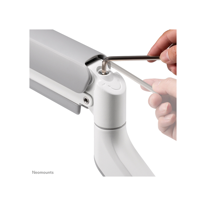 NEOMOUNTS PRODUCTS EUR Neomounts DS70-450WH1 Support d'écran à fixer 17-42" - ressort à gaz - Topfix - arrêt 180°