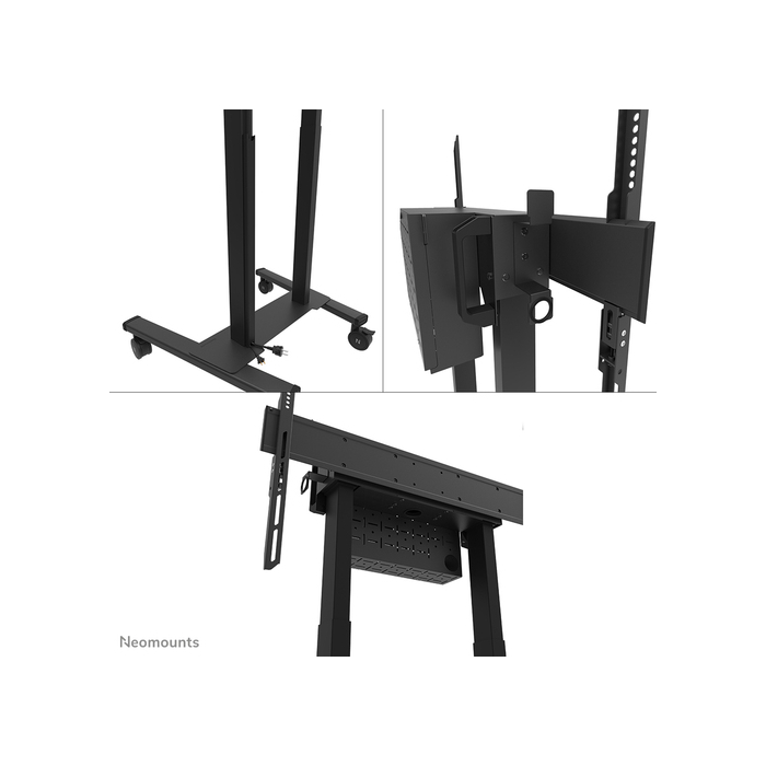 NEOMOUNTS PRODUCTS EUR Neomounts FL55-875BL1 Support au sol mobile pour écran 55-100" - motorisé - TÜV