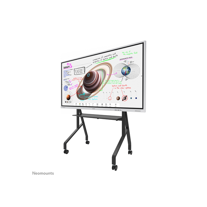 NEOMOUNTS PRODUCTS EUR Neomounts FL50-525BL1 Support au sol mobile pour écran 55-86" - installation rapide - TÜV