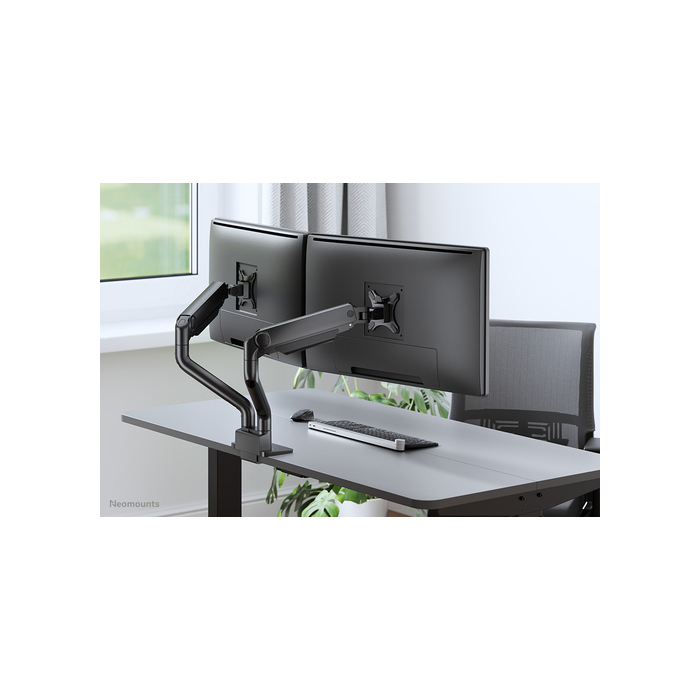 NEOMOUNTS PRODUCTS EUR Neomounts DS70S-950BL2 Support d'écran à fixer 17-35" - ressort à gaz - Topfix - arrêt 180°