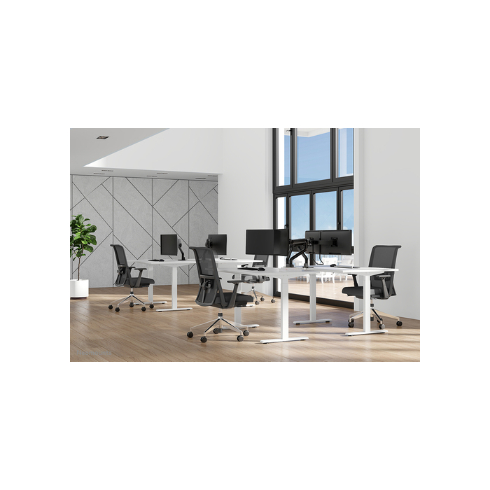 NEOMOUNTS PRODUCTS EUR Neomounts DS70S-950BL2 Support d'écran à fixer 17-35" - ressort à gaz - Topfix - arrêt 180°