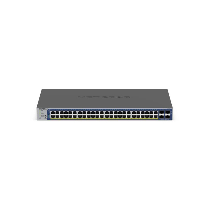 NETGEAR GS752TXP Géré L2/L3/L4 10G Ethernet (100/1000/10000) Connexion Ethernet, supportant l'alimentation via ce port (PoE) Noir