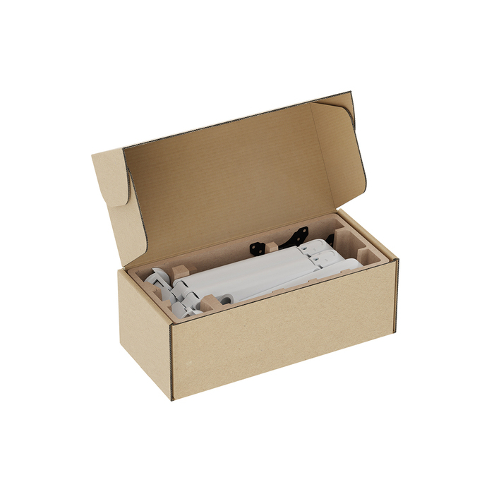 NEOMOUNTS PRODUCTS EUR Neomounts DS70-250WH2 Support d'écran à fixer 17-32" - ressort à gaz - Topfix - arrêt 180°