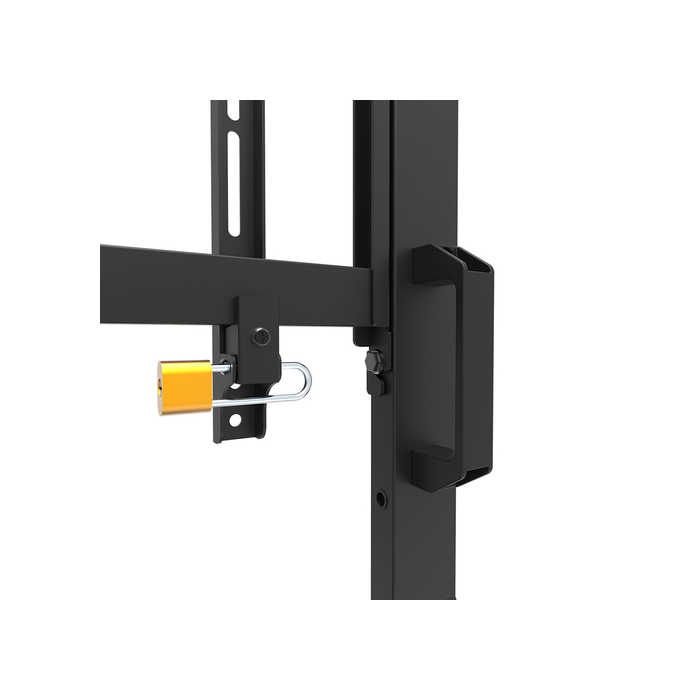 NEOMOUNTS PRODUCTS EUR Neomounts FL50-575BL1 Support au sol mobile pour écran 65-115" - installation rapide - TÜV