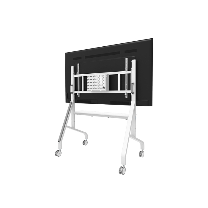 NEOMOUNTS PRODUCTS EUR Neomounts FL50-575WH1 Support au sol mobile pour écran 65-115" - installation rapide - TÜV