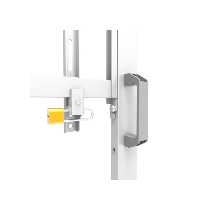 NEOMOUNTS PRODUCTS EUR Neomounts FL50-575WH1 Support au sol mobile pour écran 65-115" - installation rapide - TÜV