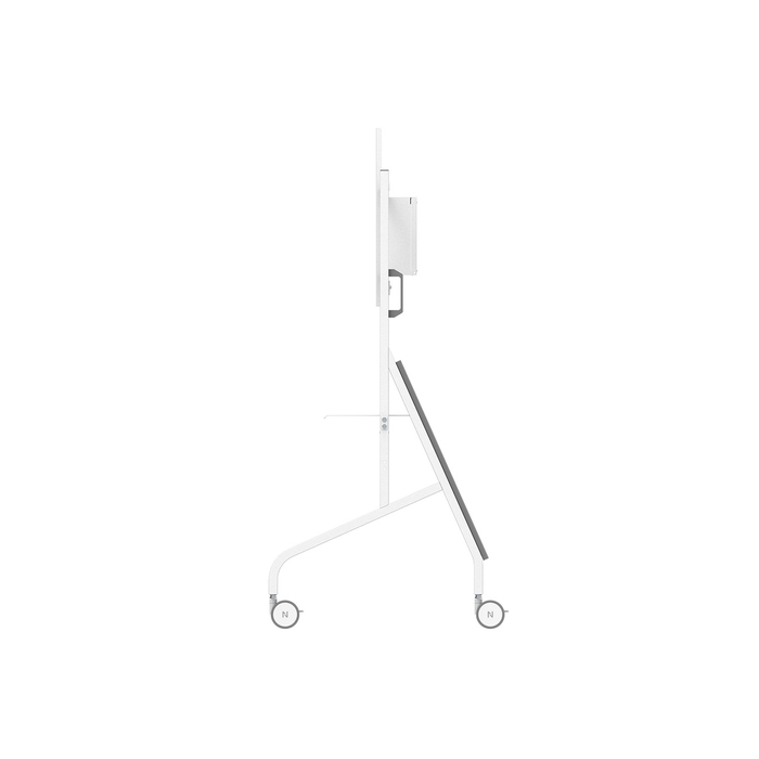 NEOMOUNTS PRODUCTS EUR Neomounts FL50-575WH1 Support au sol mobile pour écran 65-115" - installation rapide - TÜV