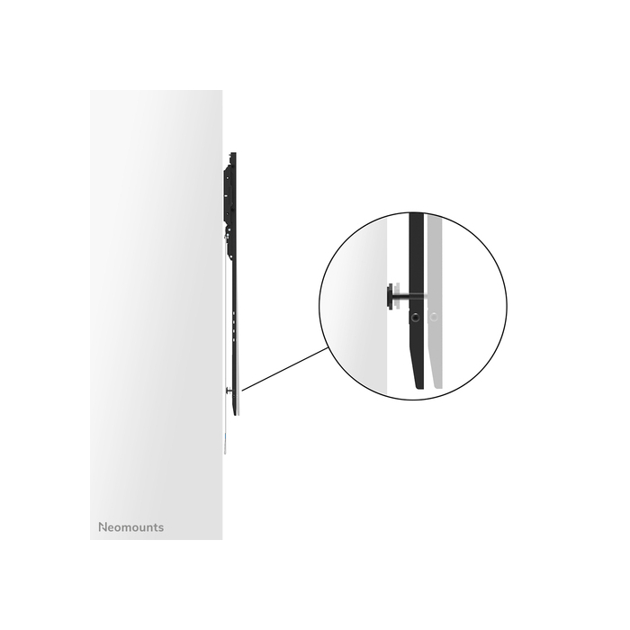 NEOMOUNTS PRODUCTS EUR Neomounts WL30-750BL18P Support mural fixe pour écran 50-98" - verrouillable - portrait - installation rapide - TÜV