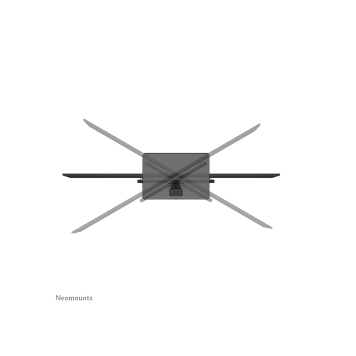NEOMOUNTS PRODUCTS EUR Neomounts DS45-430BL14 Support de bureau pour écran à poser 32-55"- pivotant