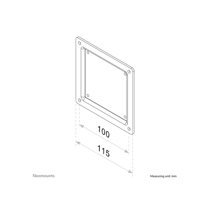 NEOMOUNTS PRODUCTS EUR Neomounts FPMA-VESA100 Adaptateur VESA 10-30"