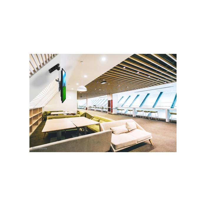 NEOMOUNTS PRODUCTS EUR Neomounts FPMA-C020BLACK Support de plafond pour écran de 10-40" - h26.5-40 cm