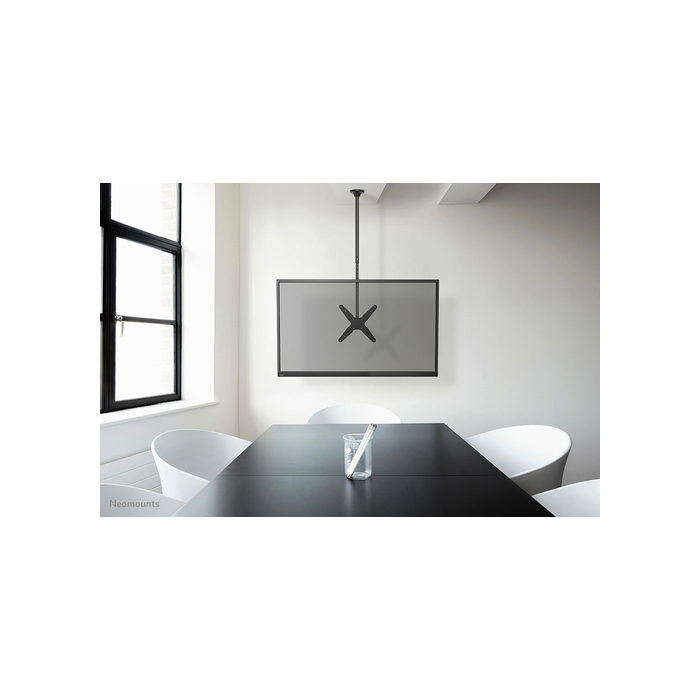 NEOMOUNTS PRODUCTS EUR Neomounts FPMA-C340BLACK Support de plafond pour écran de 32-75" - h106-156 cm